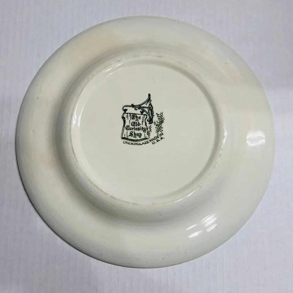 Royal China The Old Curiosity Shop Dinner Plate   10”